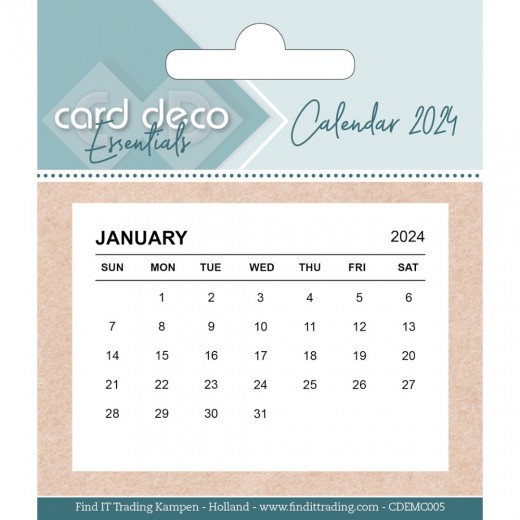 Calendar tabs (10 pces) - 2024