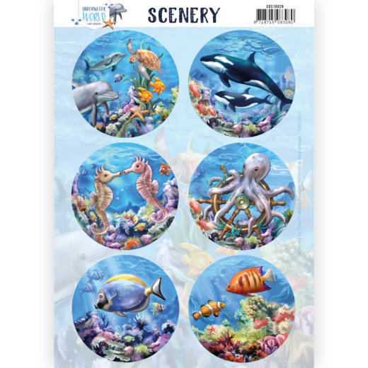 Stanzbogen Scenery Amy Design - Sea World CDS10029