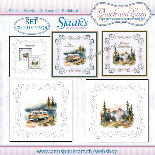 Sjaak's Stitching pattern CO-2013-419 Quick & Easy SET