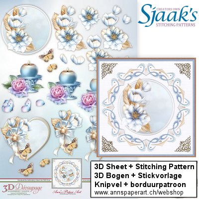 Sjaak's Stickvorlage CO-2018-091 & 3D Bogen APA3D013