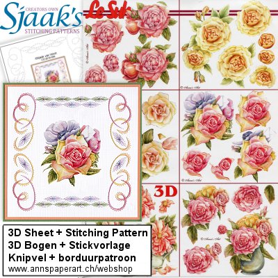 Sjaak's Stickvorlage CO-2019-099 & 3D Bogen 8215.516