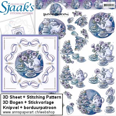 Sjaak's Stickvorlage CO-2019-110 & 3D Bogen CD11260 - zum Schließen ins Bild klicken