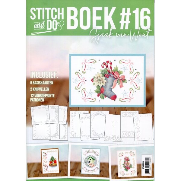 Stitch and Do Buch 16 - mit Vorlagen durch Sjaak