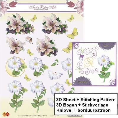 a647 Stitching pattern + 3D Sheet a10107