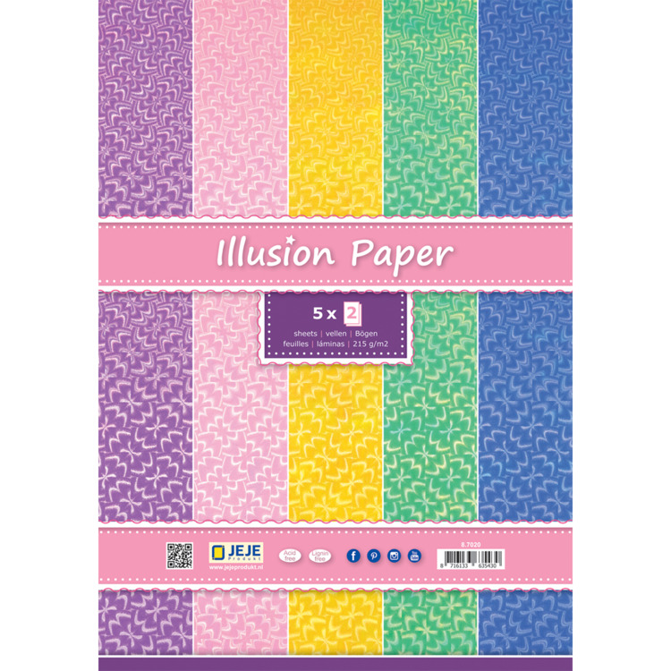 Illusion Paper A4 5x2 Sheets