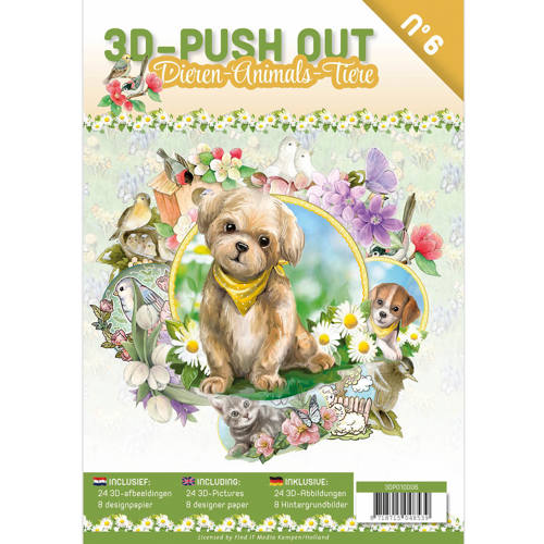 3D Pushout Book 6 - Animals