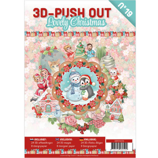 3D Pushout Book 19 - Lovely Christmas