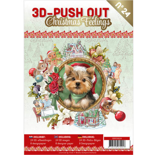 3D Pushout Book 24 - Christmas Feelings
