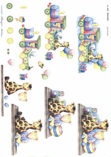 3D Sheet Wekabo Baby Toys 426