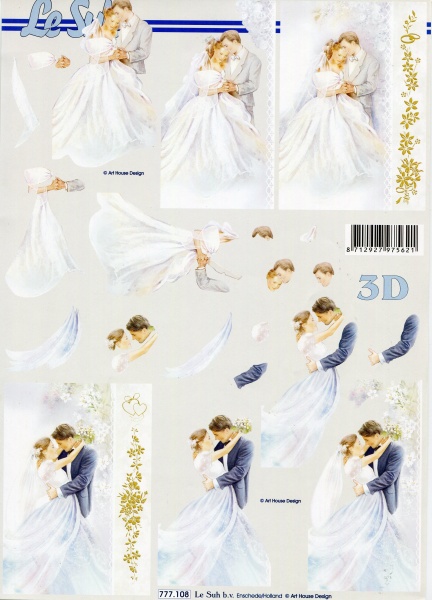 3D Bogen LeSuh - Hochzeit 777.108