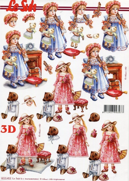 3D Sheets LeSuh - Dolls 8215.853 - Click Image to Close