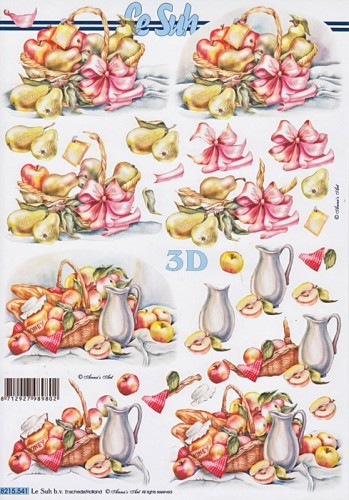 3D Sheet Lesuh Fruitbasket 8215.541 - Click Image to Close