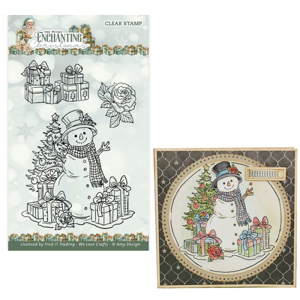 Clear Stamps - Enchanting Christmas - Snowman