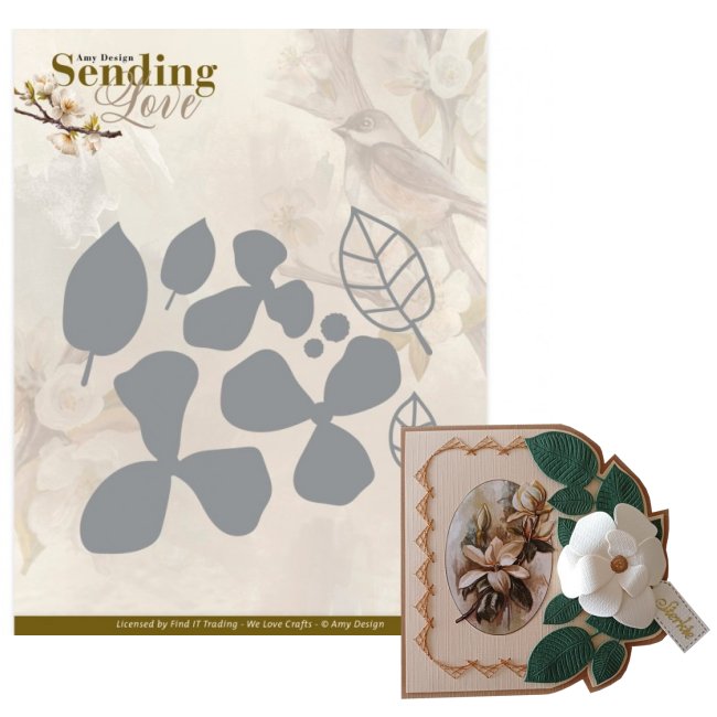 Amy Design Scheideschablone - Magnolias ADD10313