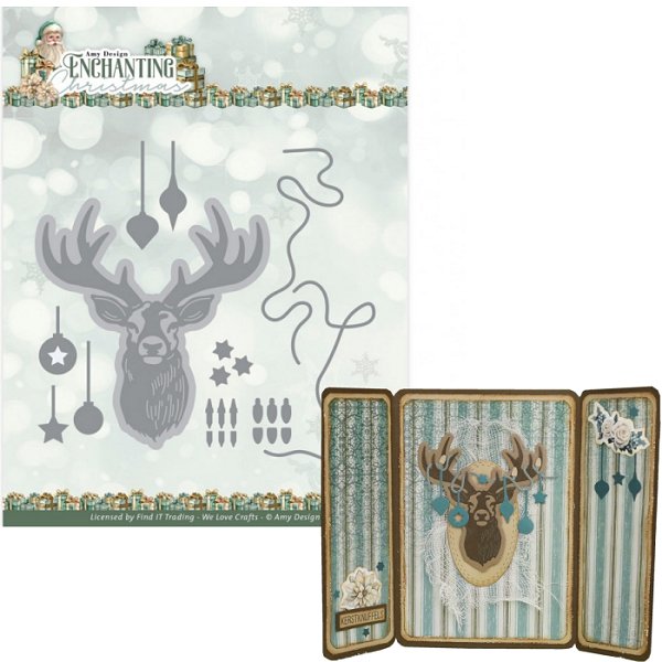 Amy Design Stanzschablone - Enchanting Deer ADD10318