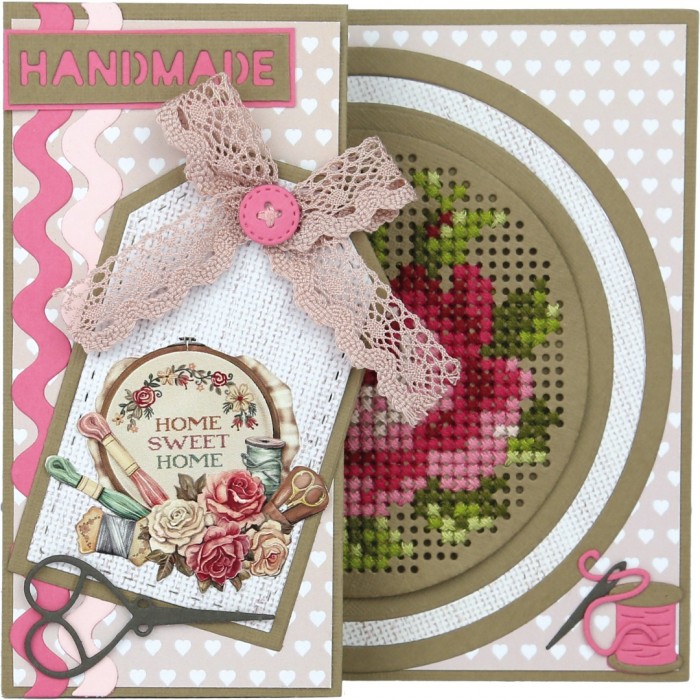 Amy Design Stanzschablone - Embriodery Hoop ADD10332