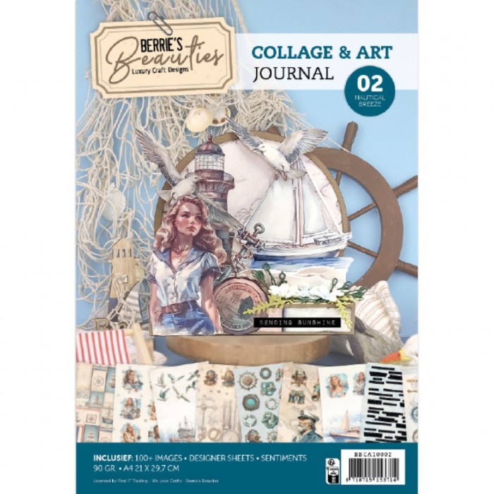 Collage & Art Journal 2 Nautical Breeze - (Nur auf Vorbestellung