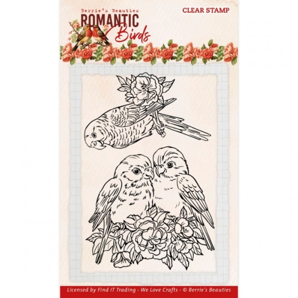 Clear Stamps - Parrots (Pre-Order Only)