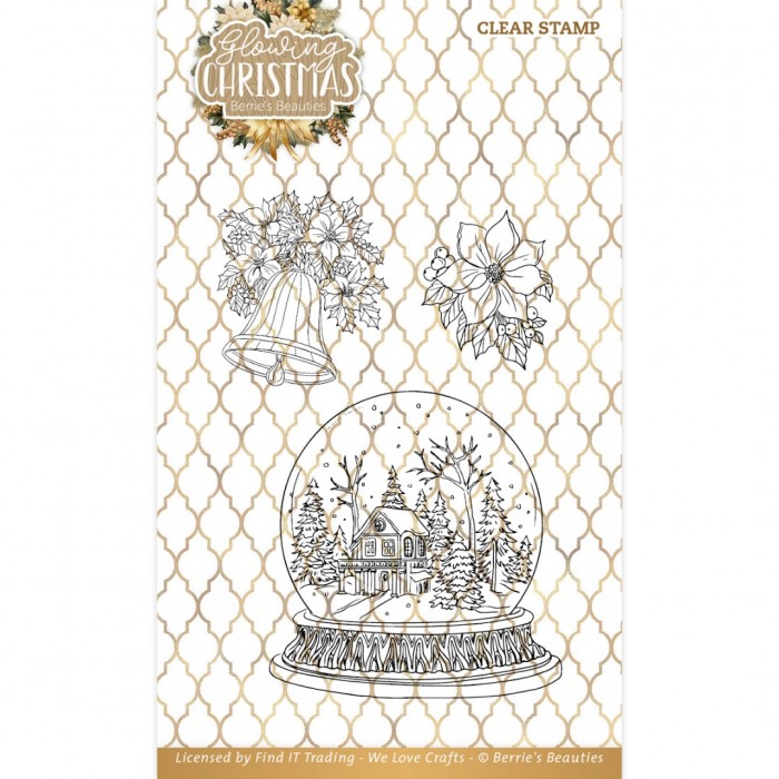 Clear Stamps Glowing Christmas - Globe - (Pre-Order Only)