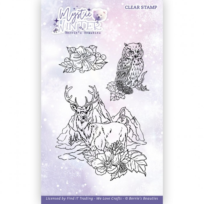 Clear Stamps - Mystic Winter - Deer