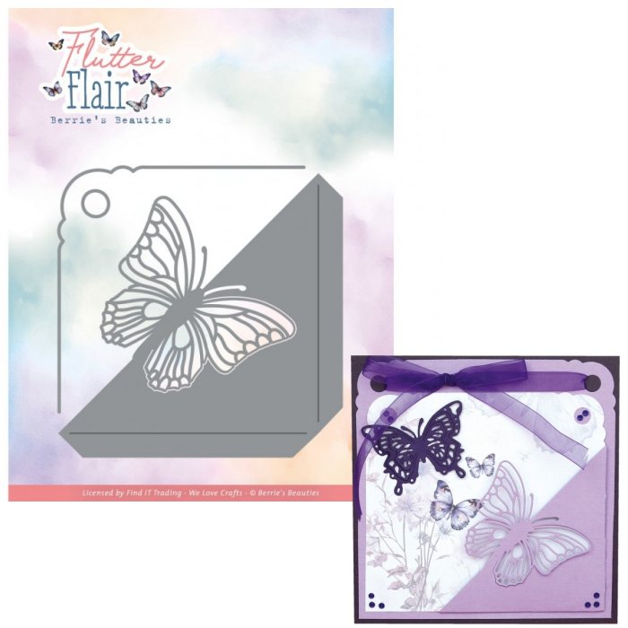 Berries Beauties Stanzschablone - Flutter Pocket BBD10033