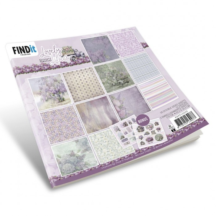 Paperpack - Lovely Lilacs - Design - Click Image to Close