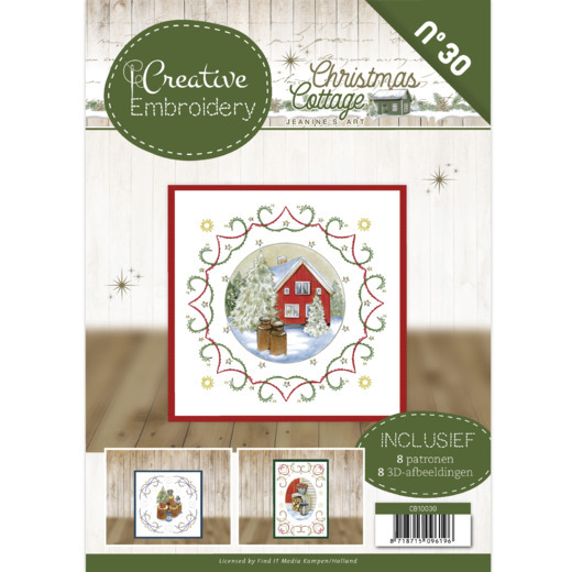 Creative Embroidery 30 - Jeanine's Art - Christmas Cottage - zum Schließen ins Bild klicken
