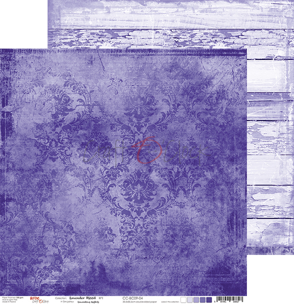Craft O Clock Papier 24 Blatt 15x15cm - Lavender Mood - zum Schließen ins Bild klicken