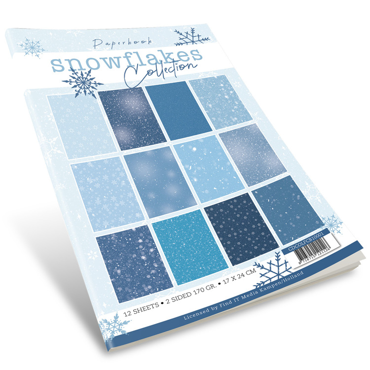 Paperpack – Card Deco Snowflake Collection - 16 x 24cm