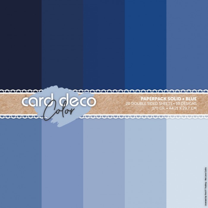 Color Paperpack Einfarbig - Blau - A4 (Nur auf Vorbestellung)