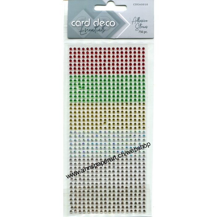 Card Deco - Selbstklebend Perlen 3mm - Christmas