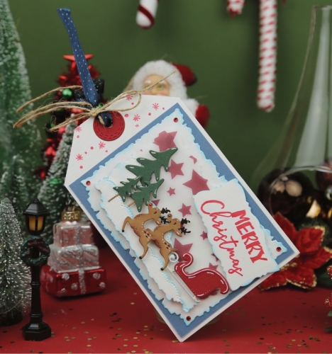 Mini Dies - 70 - Santa's Sledge (Nur auf Vorbestellung)