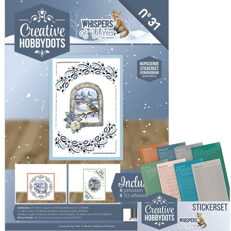 Creative Hobbydots 31 + 8 Hobbydotsticker Bogen