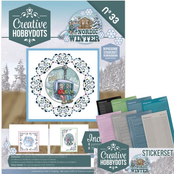 Creative Hobbydots 33 + 8 Hobbydotsticker Sheets