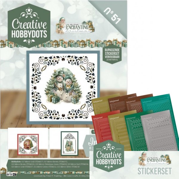 Creative Hobbydots 51 + 8 Hobbydotsticker Sheets