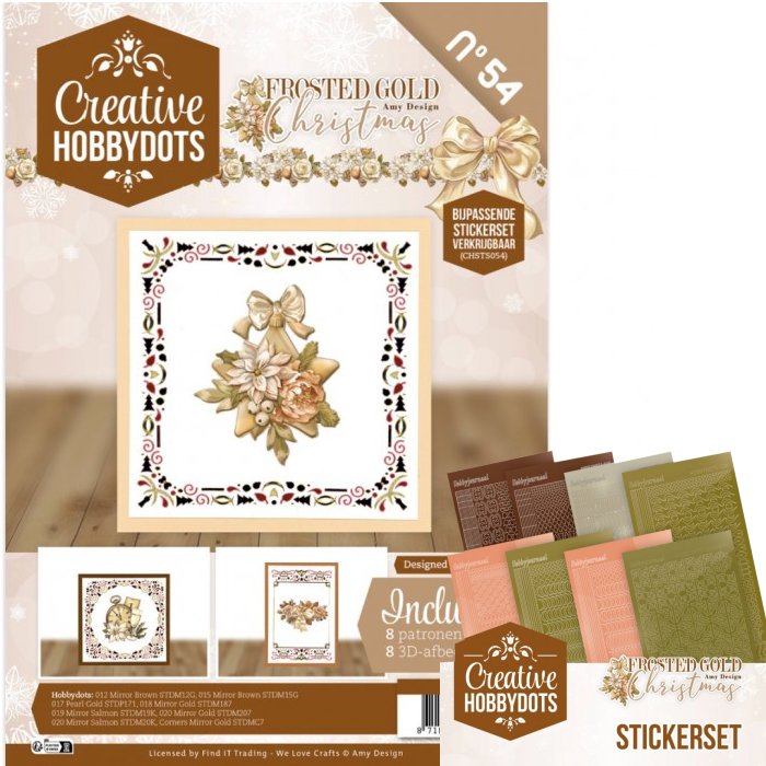 Creative Hobbydots 54 + 8 Hobbydotsticker Bogen