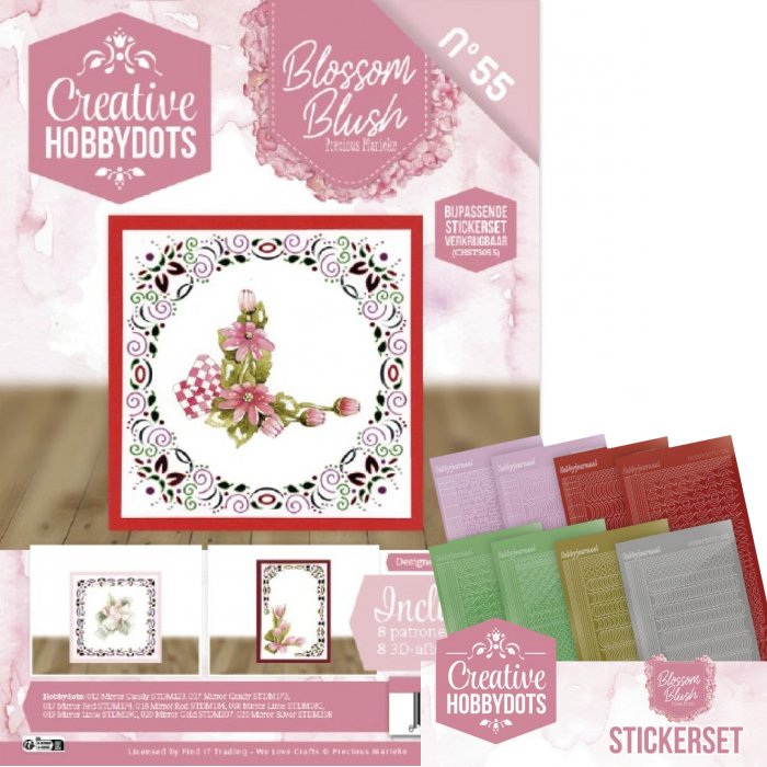 Creative Hobbydots 55 + 8 Hobbydotsticker Bogen