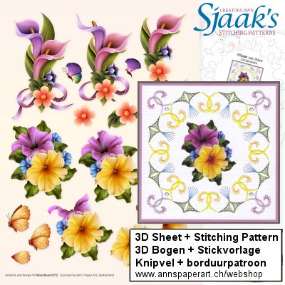 Sjaak's Stitching pattern CO-2018-074 & 3D Sheet 3DCE13021