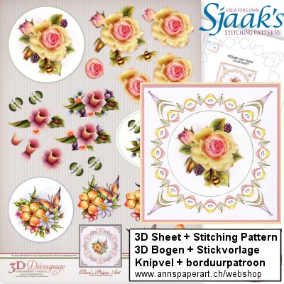 Sjaak's Stitching pattern CO-2018-077 & 3D Sheet APA3D024