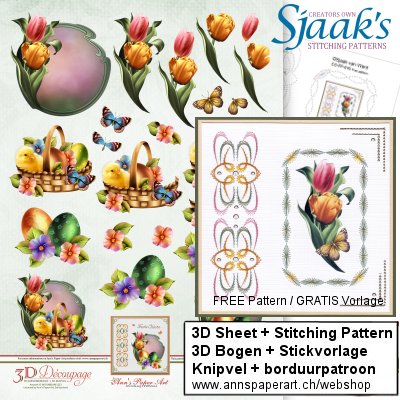 3D Sheet APA3D022 + Sjaak's GRATIS Pattern CO-FP-016