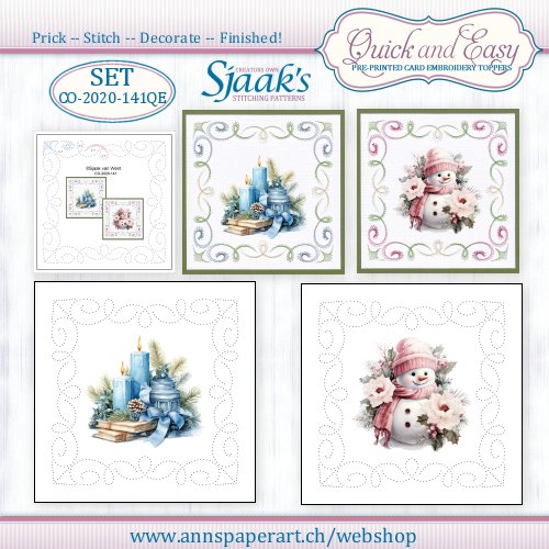 Sjaak's Stitching pattern CO-2020-141 Quick & Easy SET