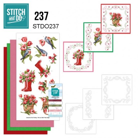 Cards only Stitch 115 - 6 vorgeprickelt Auflegekarten