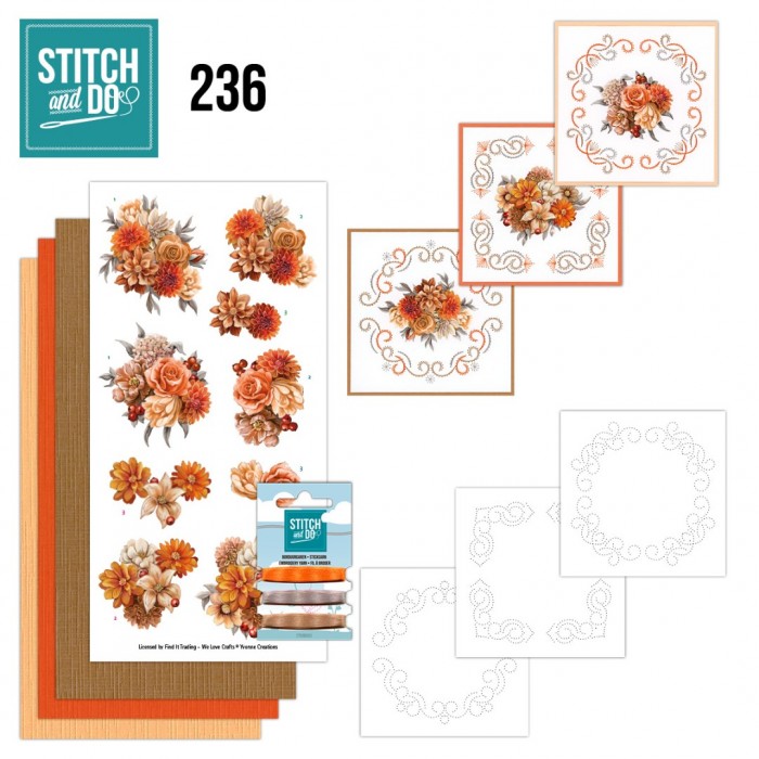 Cards only Stitch 115 - 6 vorgeprickelt Auflegekarten