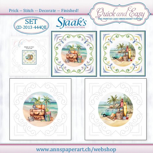 Sjaak's Stitching pattern CO-2013-444 Quick & Easy SET