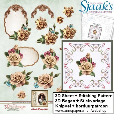 Sjaak's Stickvorlage CO-2016-002 & 3D Bogen APA3D005 - zum Schließen ins Bild klicken