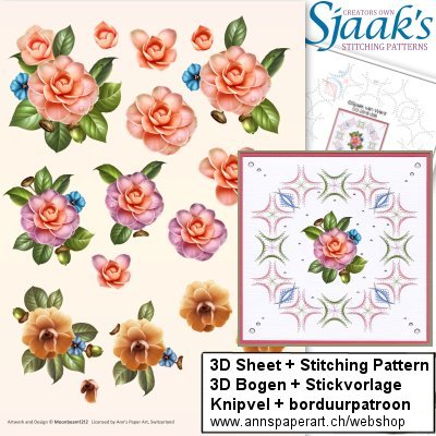 Sjaak's Stitching pattern CO-2016-006 & 3D Sheet 3DCE13010