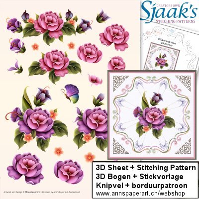 Sjaak's Stitching pattern CO-2016-007 & 3D Sheet 3DCE13011