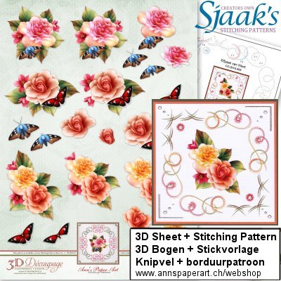 Sjaak's Stitching pattern CO-2016-009 & 3D Sheet APA3D011