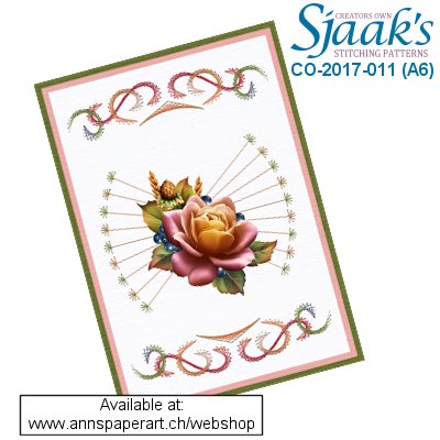 Sjaak's Stitching pattern CO-2017-011 (A6)