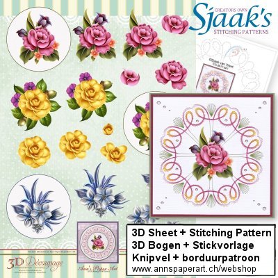 Sjaak's Stitching pattern CO-2017-021 & 3D Bogen APA3D015